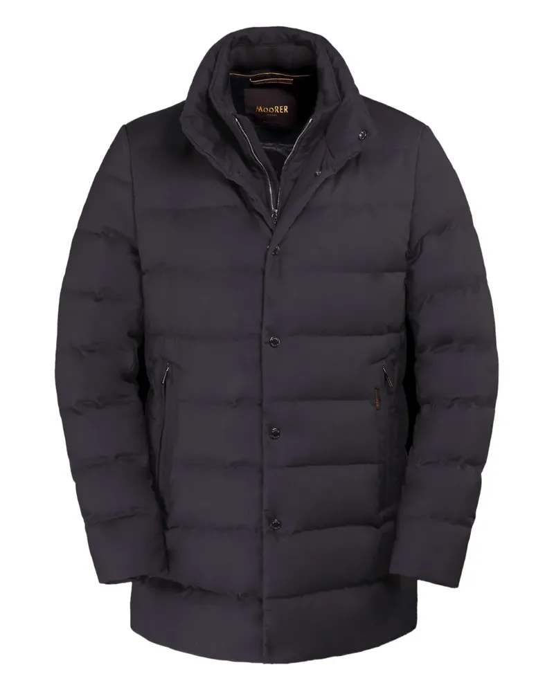 MOORER layered puffer jacket - Grau Grau