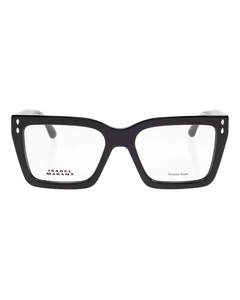 Isabel Marant square-frame glasses - Schwarz Schwarz