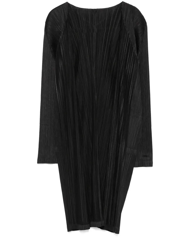 Issey Miyake January Mantel - Schwarz Schwarz