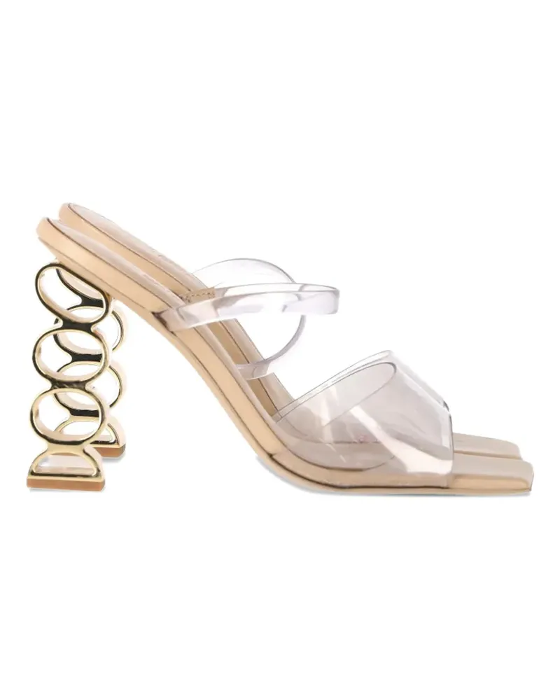 Cult Gaia Bahar sculpted-heel sandals - Weiß Weiß