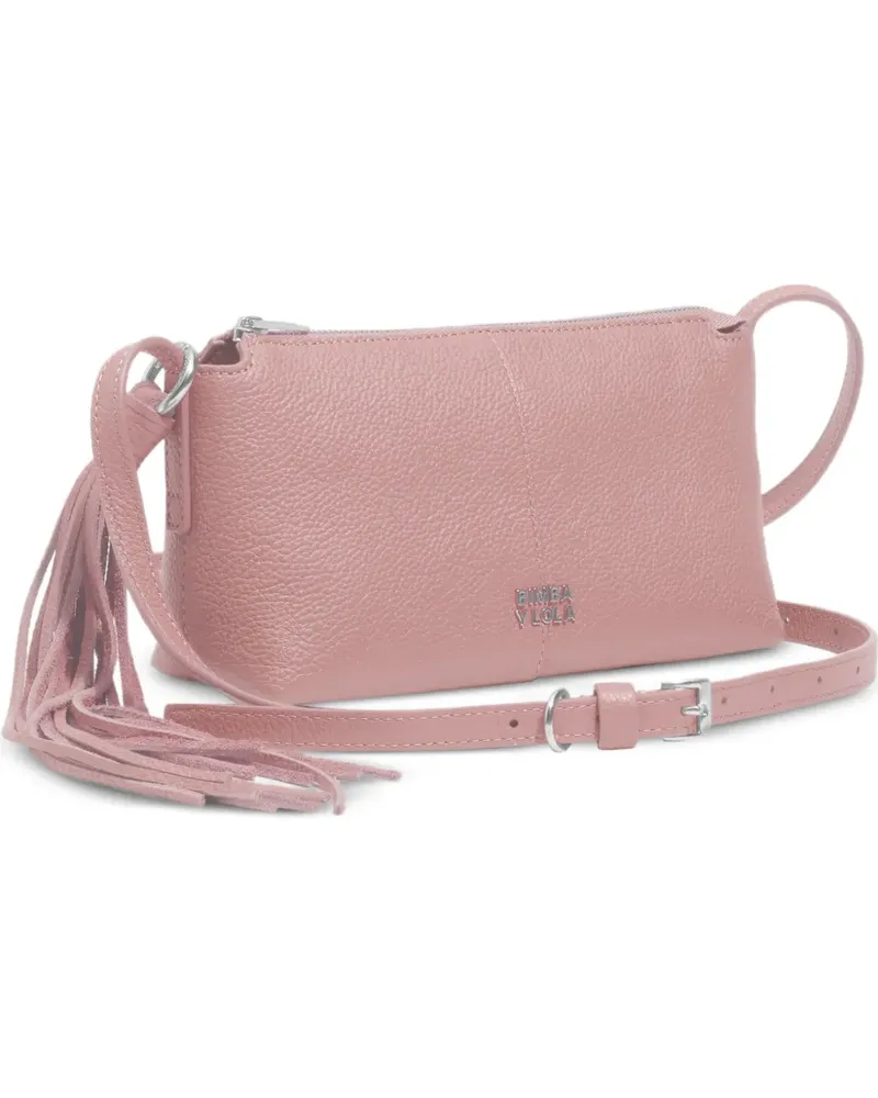 BIMBA Y LOLA Mini Umhängetasche aus Leder - Rosa Rosa