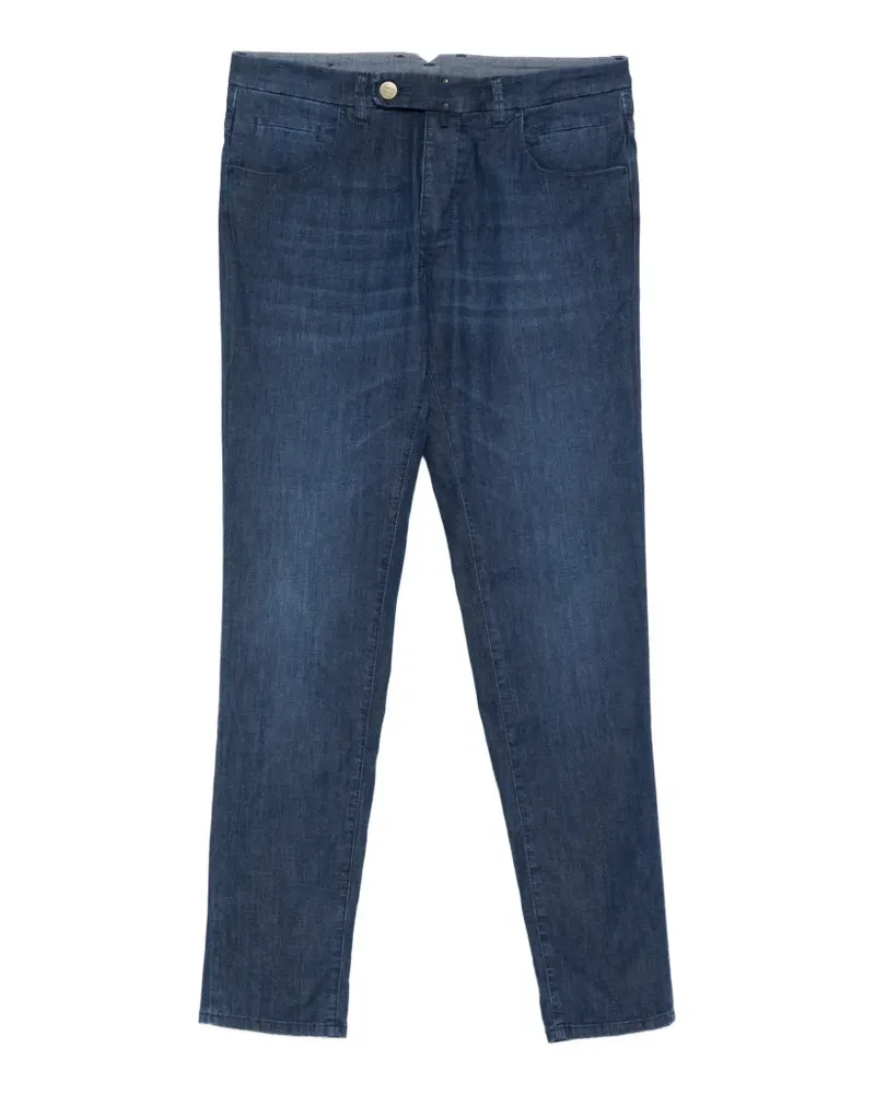 Incotex belt-loop pocket jeans - Blau Blau