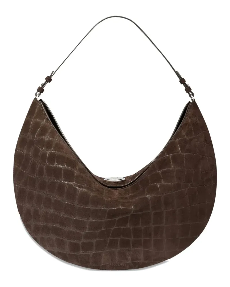 Jacquemus BAW00437AC07A09 880 DARK BROWN - Braun Braun
