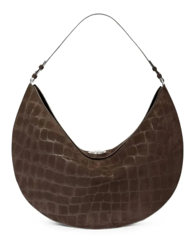 Jacquemus Le Calisso Rond Schultertasche - Braun Braun