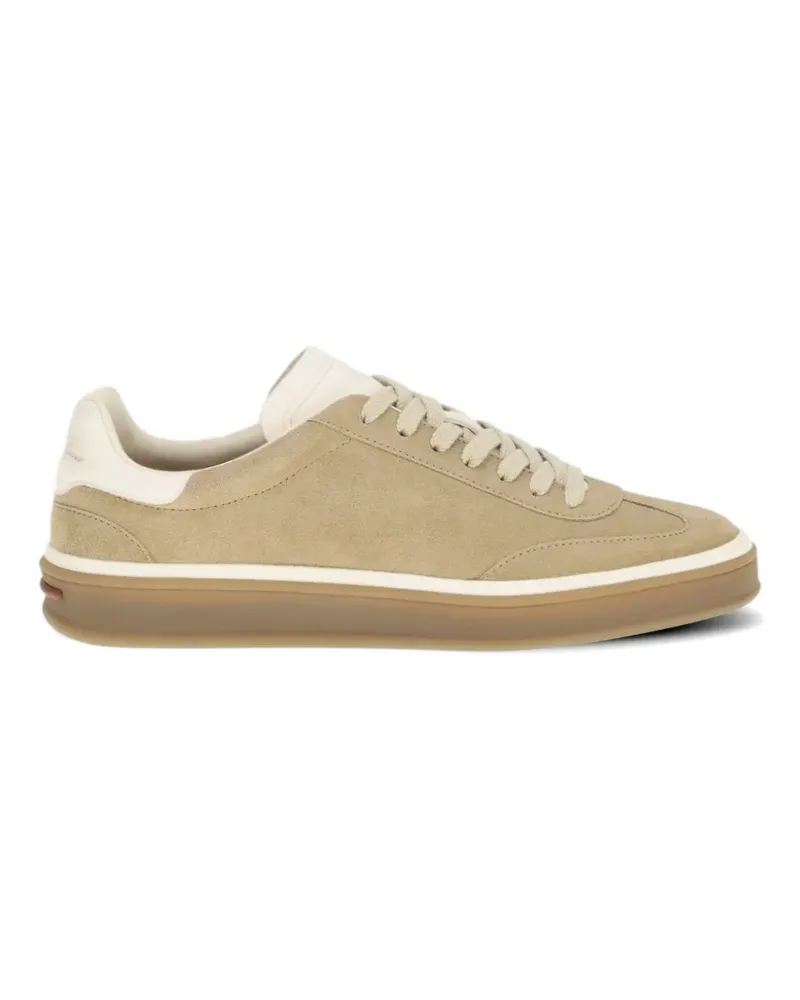Loro Piana Tennis Walk Sneakers aus Wildleder - Nude Nude
