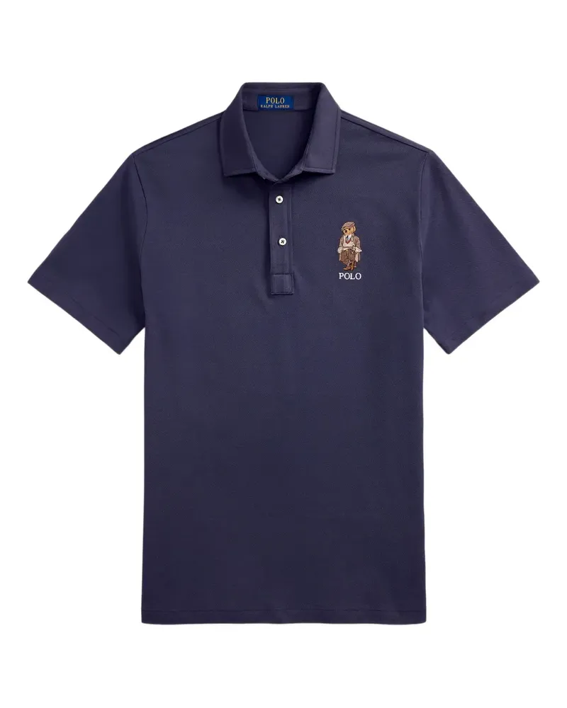 Ralph Lauren Poloshirt mit Logo-Stickerei - Blau Blau