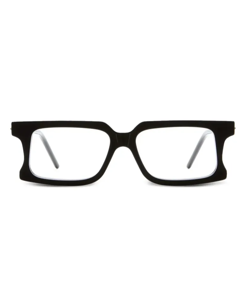 KUBORAUM Geometrische D74 Brille - Schwarz Schwarz