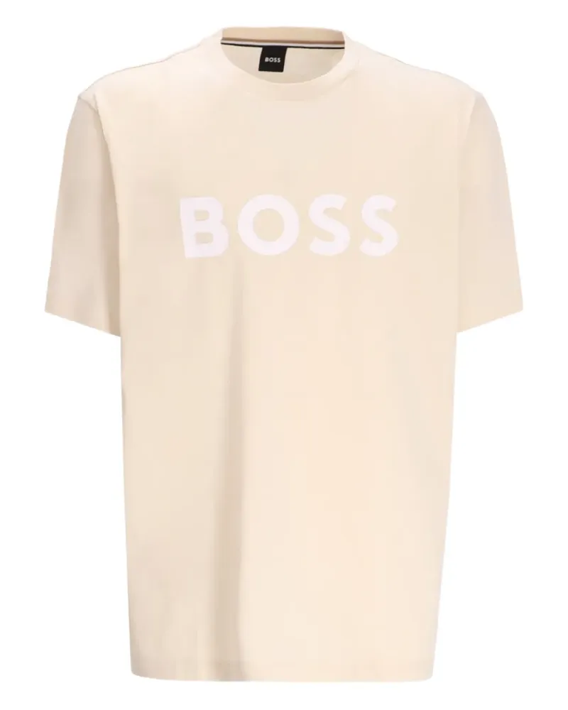 HUGO BOSS T-Shirt mit Logo-Print - Nude Nude