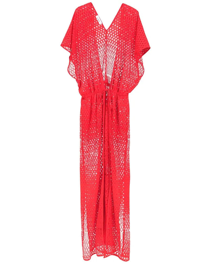 Amir Slama Gestricktes Strandkleid - Rot Rot