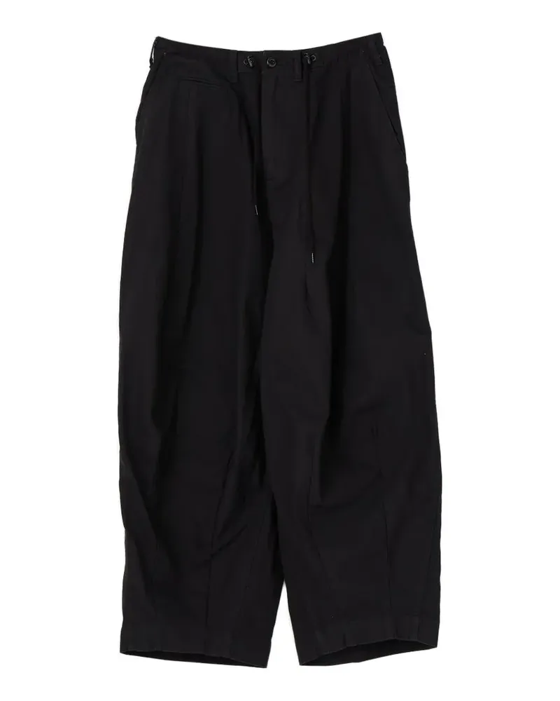 NEEDLES pleated palazzo pants - Schwarz Schwarz
