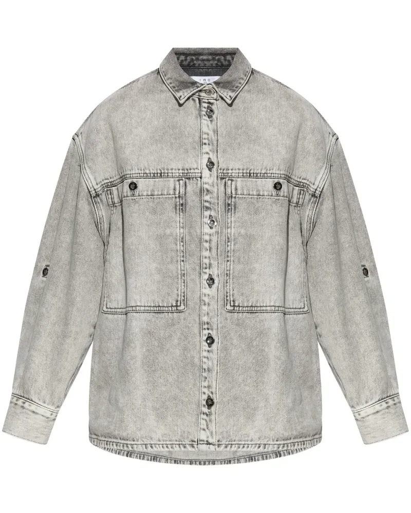 IRO Alysson Jeanshemd - Grau Grau