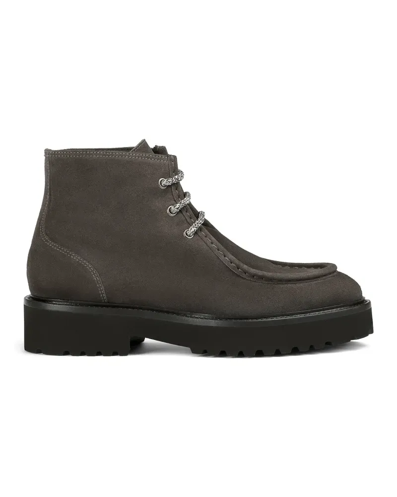 Doucal´s Chukka Stiefel aus Wildleder - Grau Grau