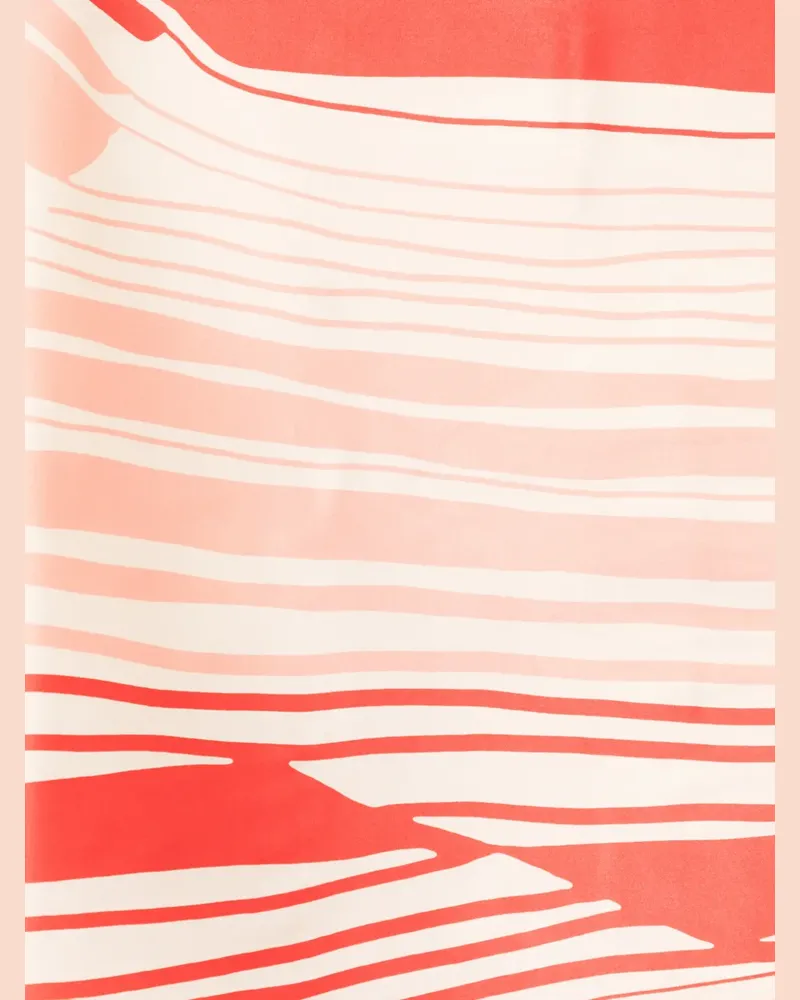 Raquel Diniz abstract-print silk scarf - Nude Nude