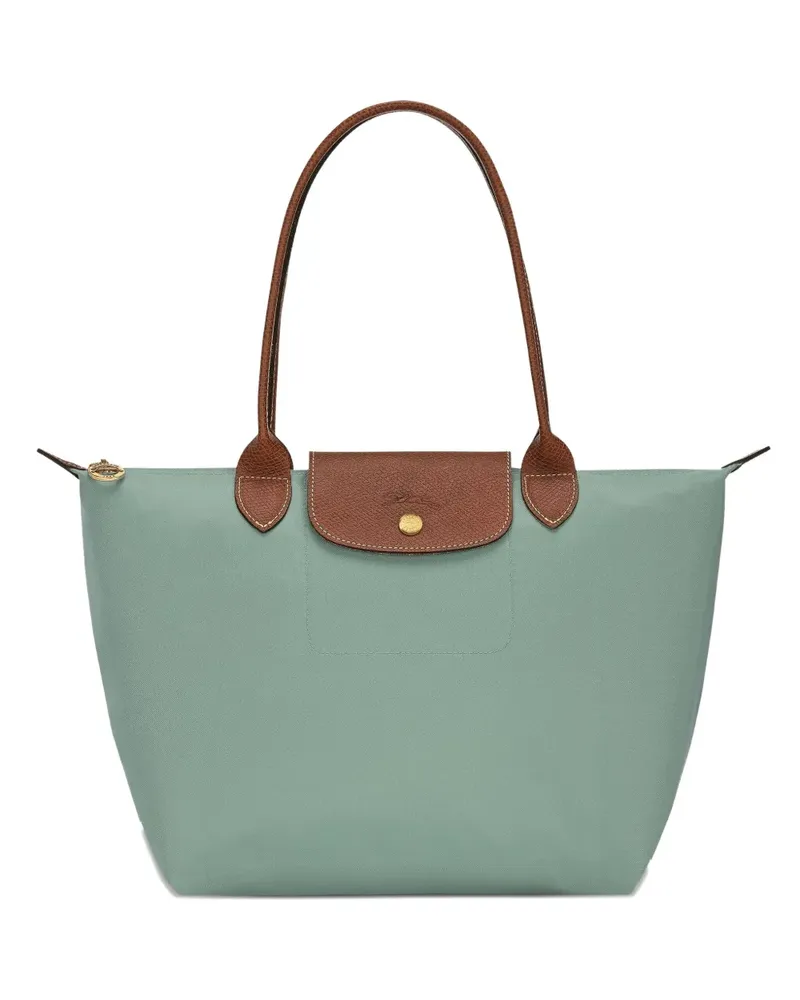 Longchamp Mittelgroße Le Pliage Original Schultertasche - Grün Grün