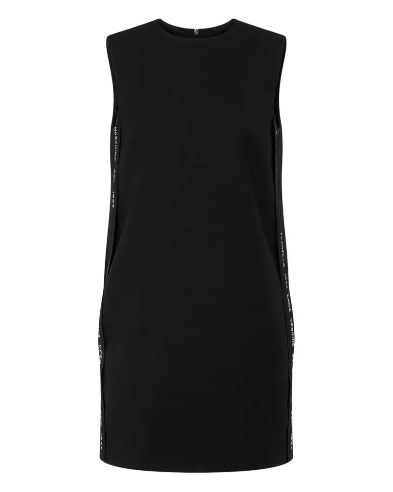 Moschino Ärmelloses Minikleid - Schwarz Schwarz