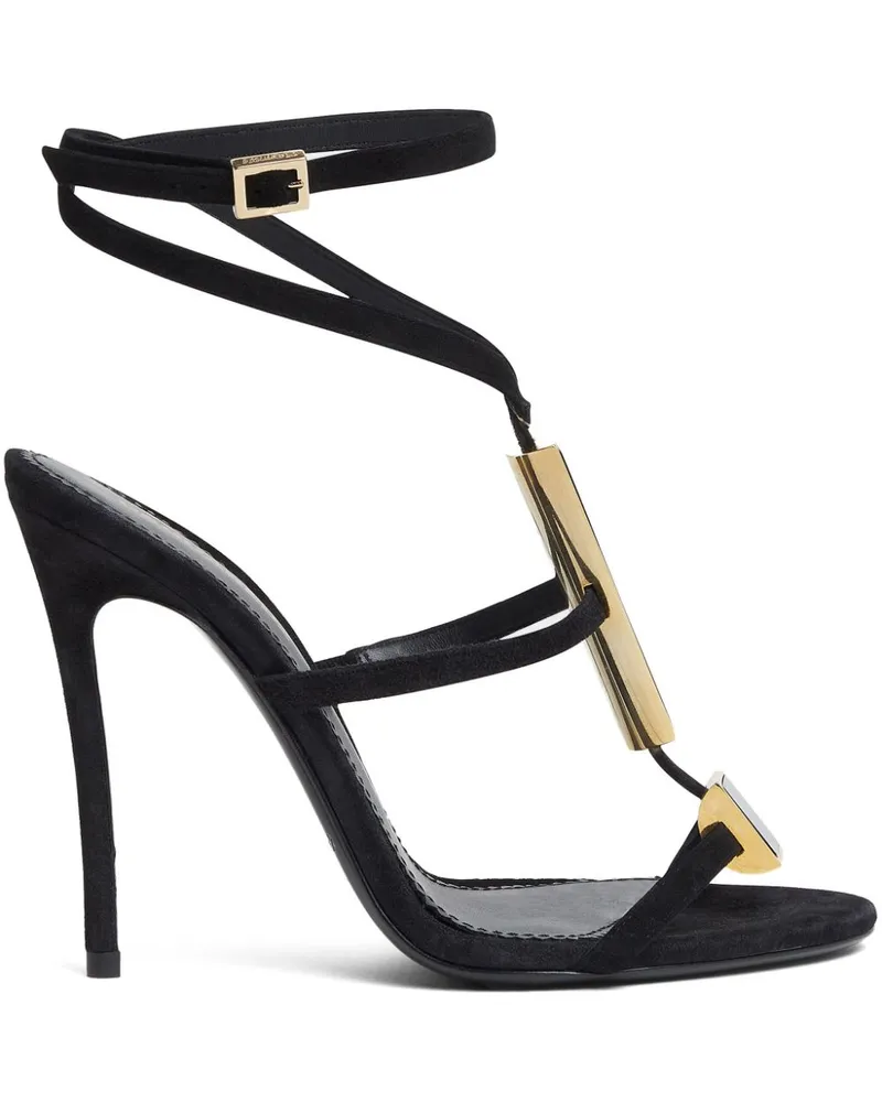 Dsquared2 Sandalen 115mm - Schwarz Schwarz