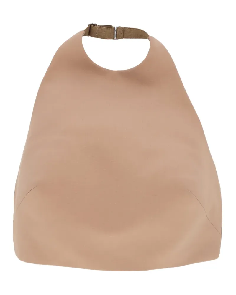 Thierry Mugler halter-neck backless top - Nude Nude