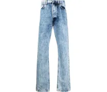 Jeans mit Acid-Wash-Effekt - Blau