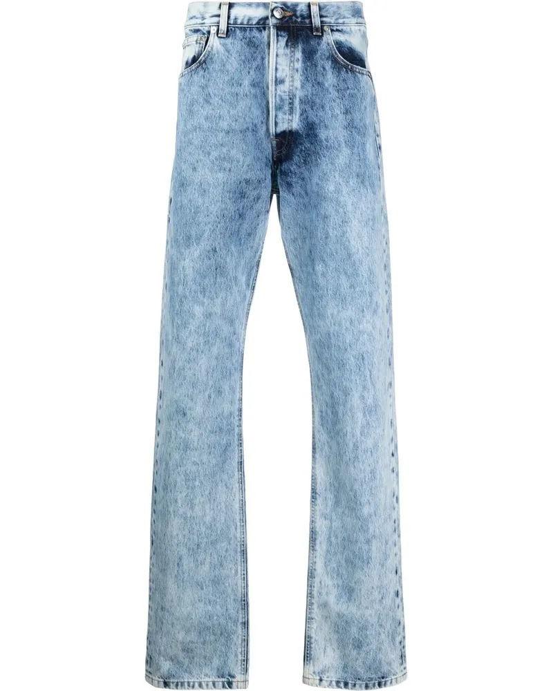 VTMNTS Jeans mit Acid-Wash-Effekt - Blau Blau