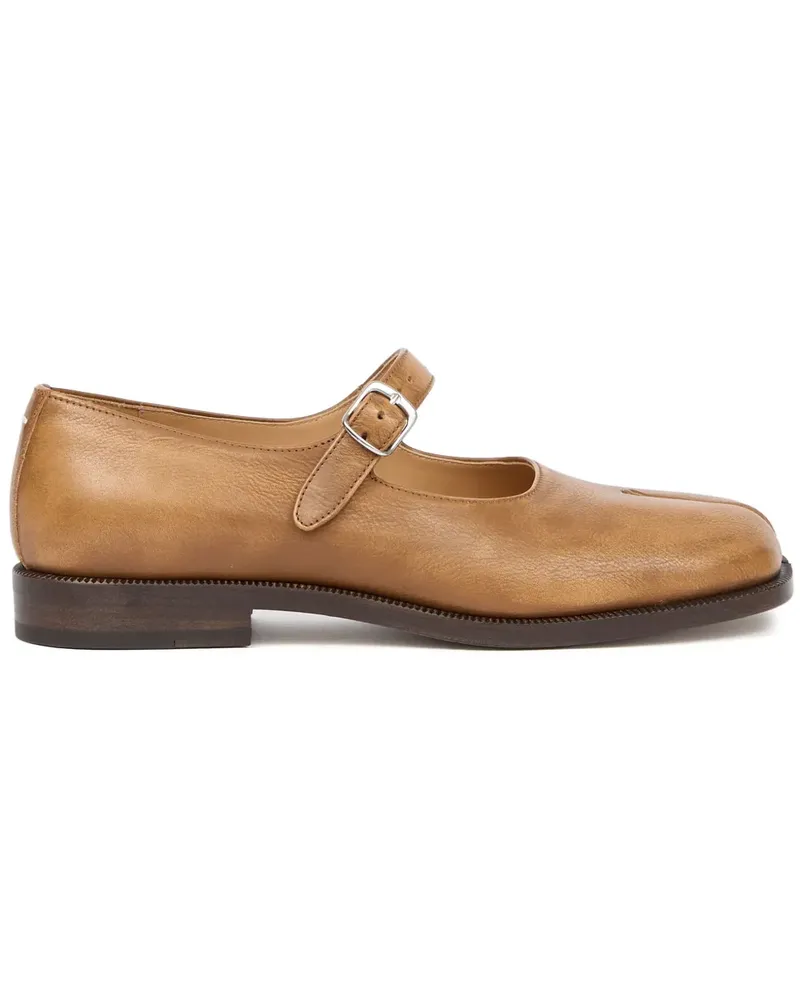 Maison Margiela Tabi Mary Jane Loafers - Nude Nude