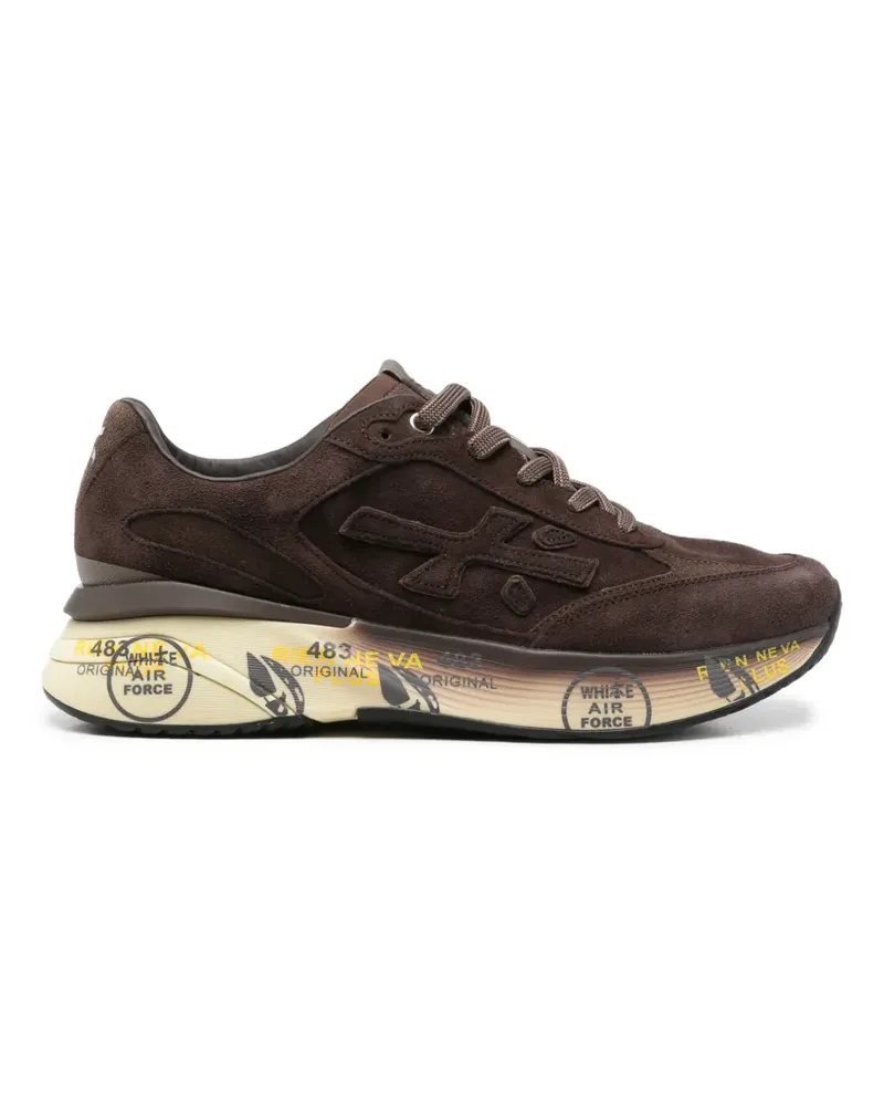 Premiata Moerun panelled sneakers - Braun Braun