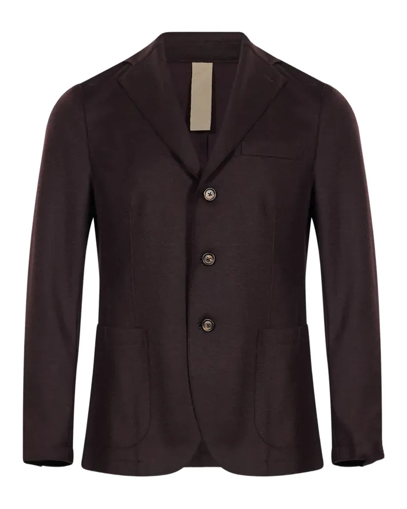 Eleventy single-breasted notched-lapels blazer - Braun Braun