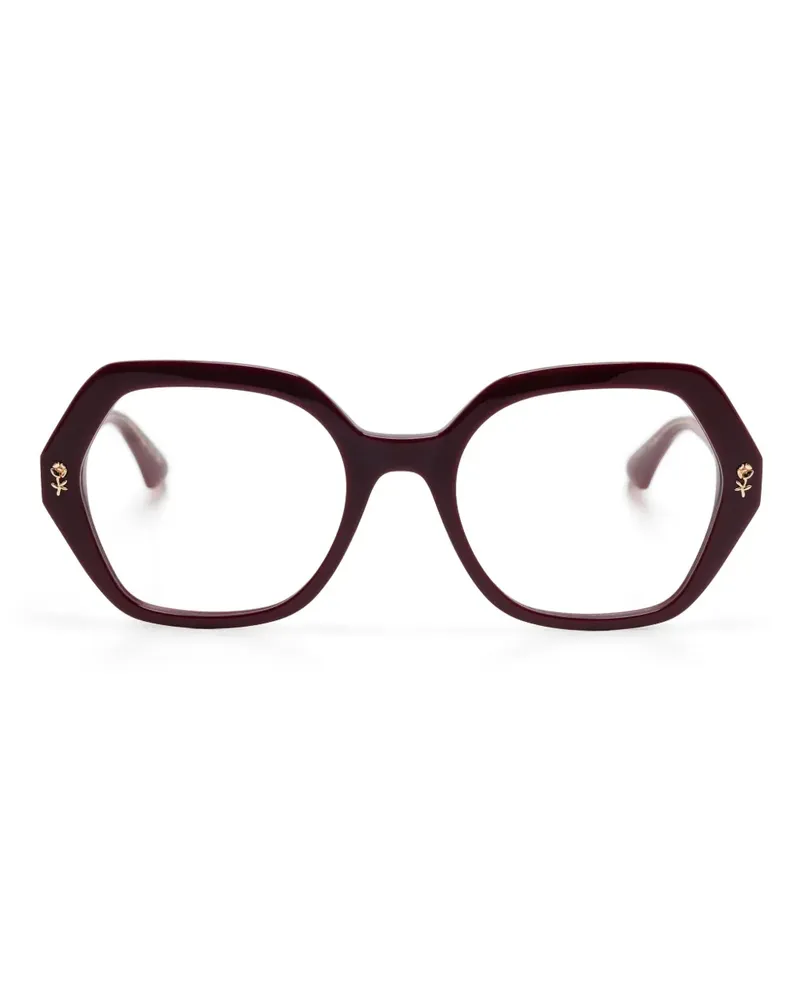 Etro Brille mit geometrischem Gestell - Rot Rot