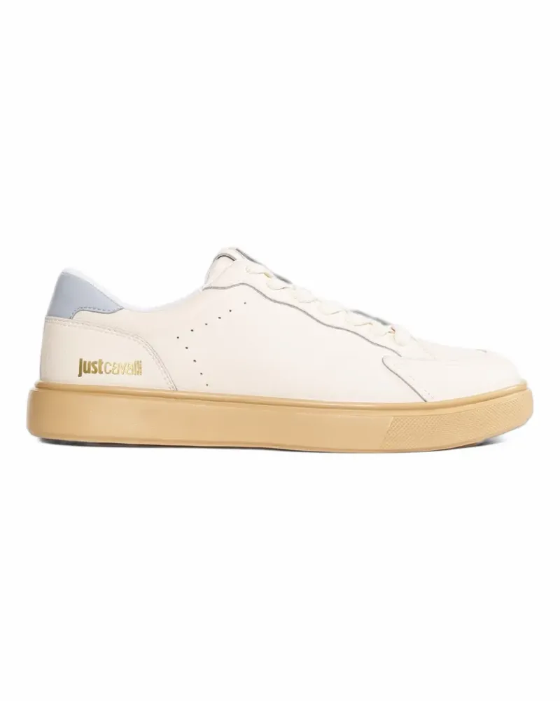 Just Cavalli Sneakers mit Logo-Print - Weiß Weiß