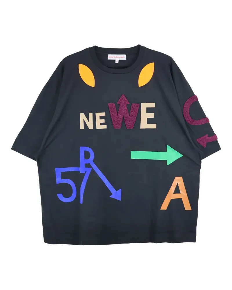 Walter van Beirendonck We Are T-Shirt - Schwarz Schwarz