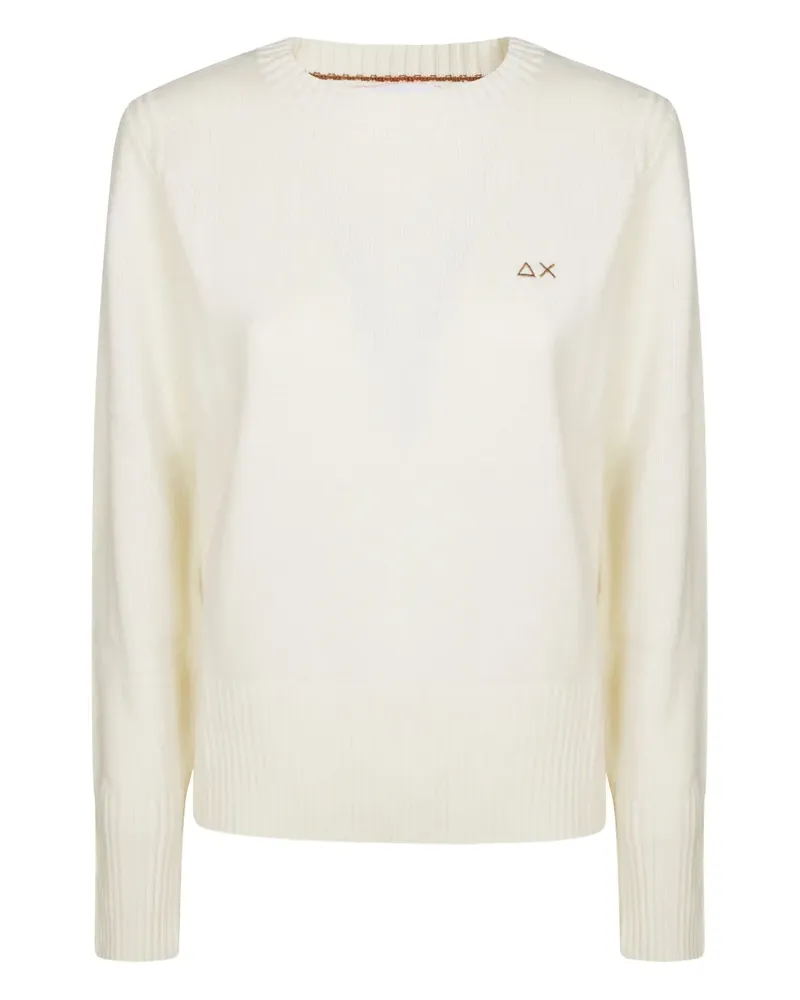 Sun68 long-sleeve crew-neck sweater - Nude Nude