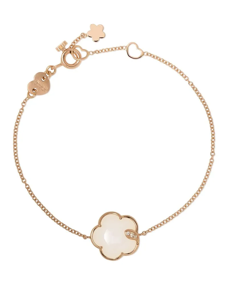 Pasquale Bruni 18kt Rotgoldarmband mit Diamanten - Rosa Rosa