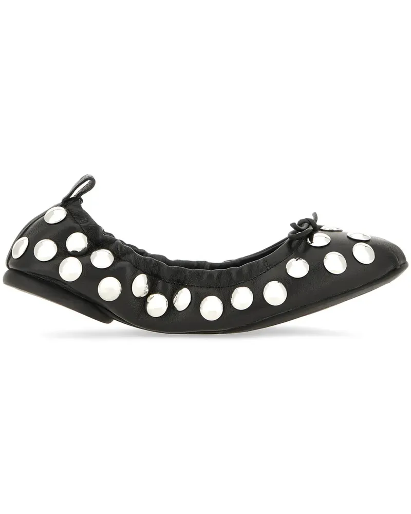 Hogan Borchie Ballerinas - Schwarz Schwarz