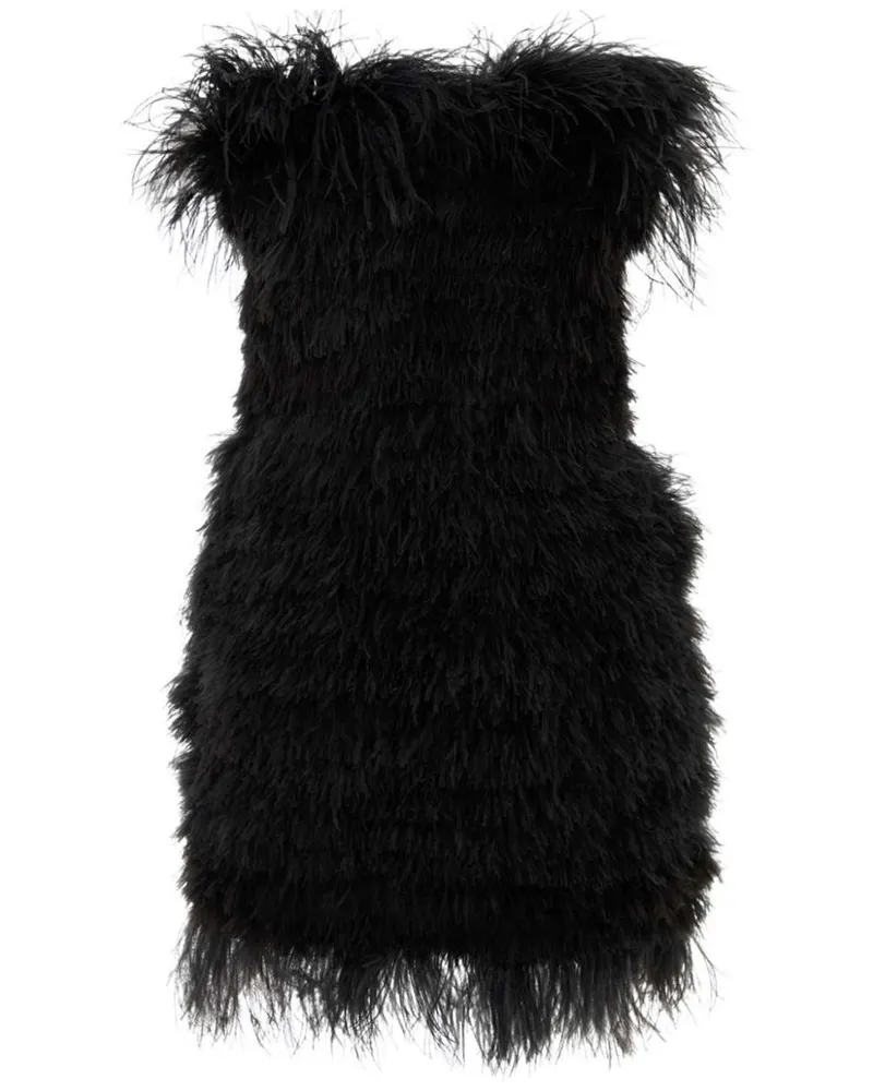 SPORTMAX Avocado Minikleid - Schwarz Schwarz