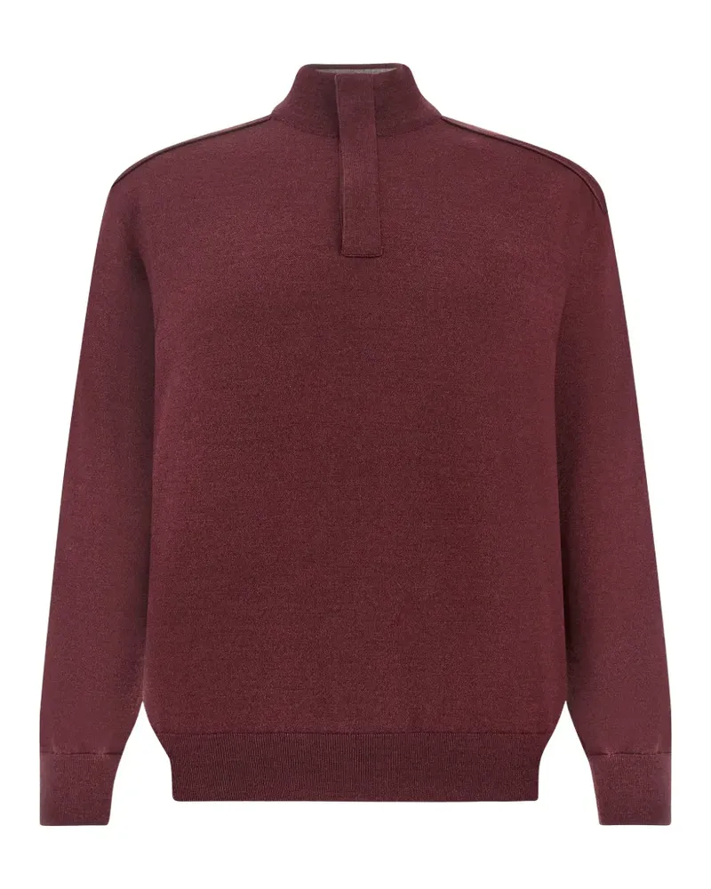 Paul & Shark Pullover mit Reißverschluss - Rot Rot