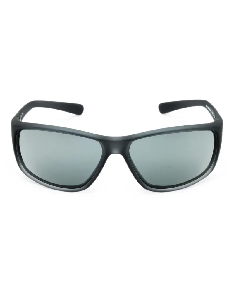 Nike Adrenaline rectangle-frame sunglasses - Schwarz Schwarz