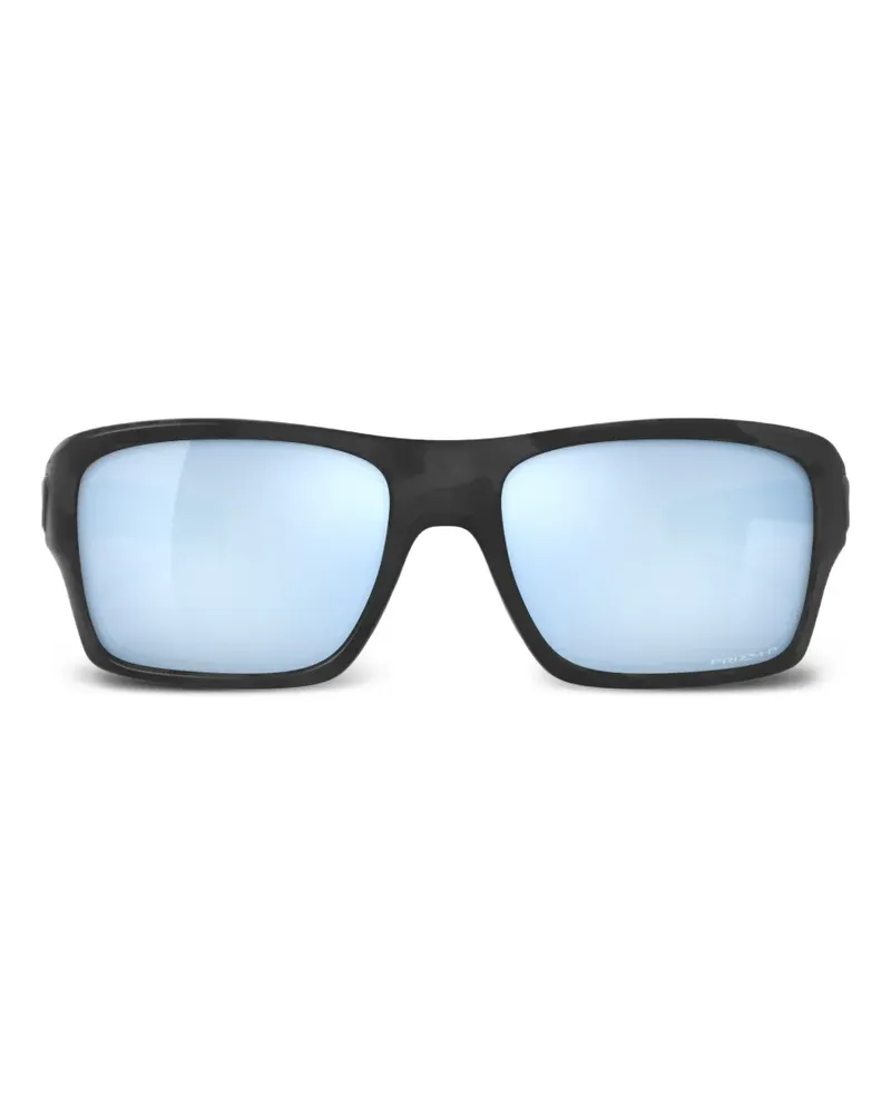 Oakley Turbine rectangle-frame sunglasses - Schwarz Schwarz