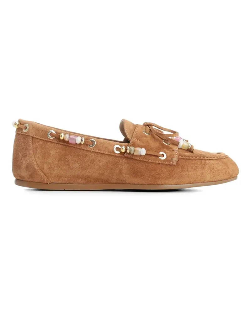Stuart Weitzman Majorca Tinsley loafers - Braun Braun