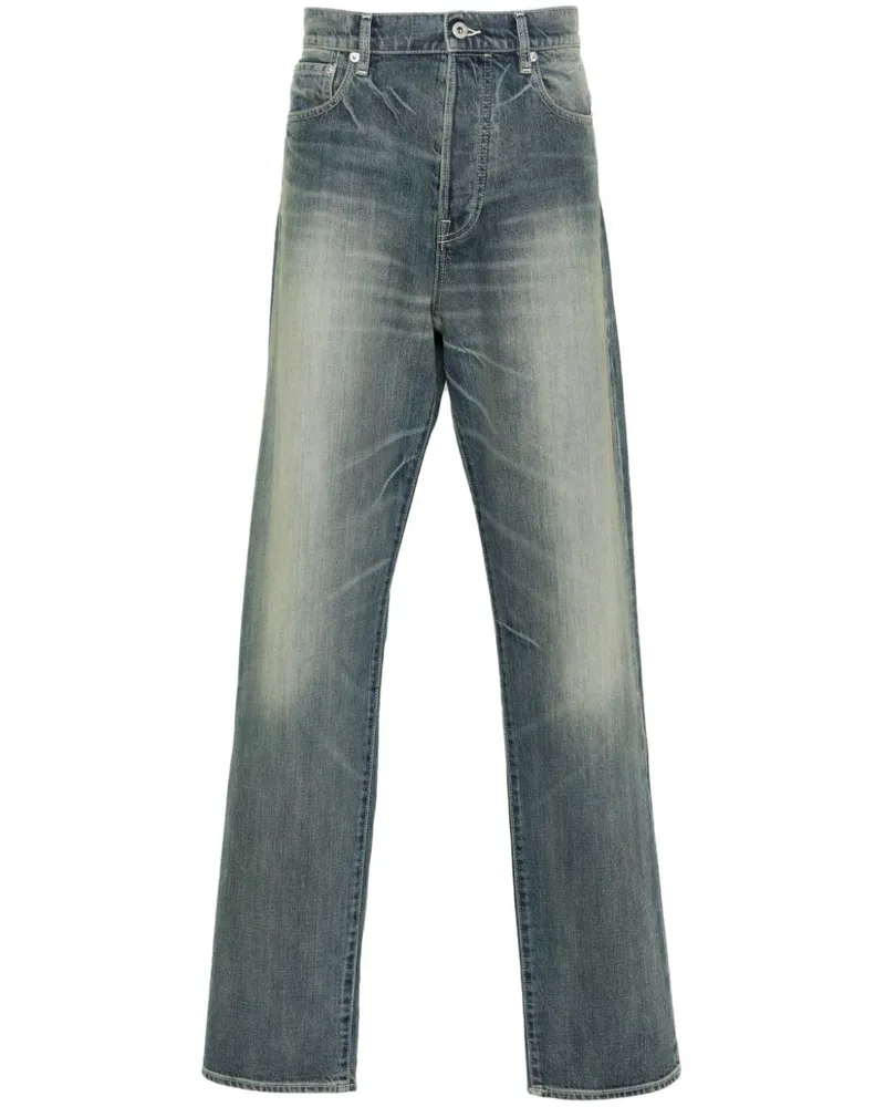 Kenzo Bara Cropped-Jeans - Blau Blau