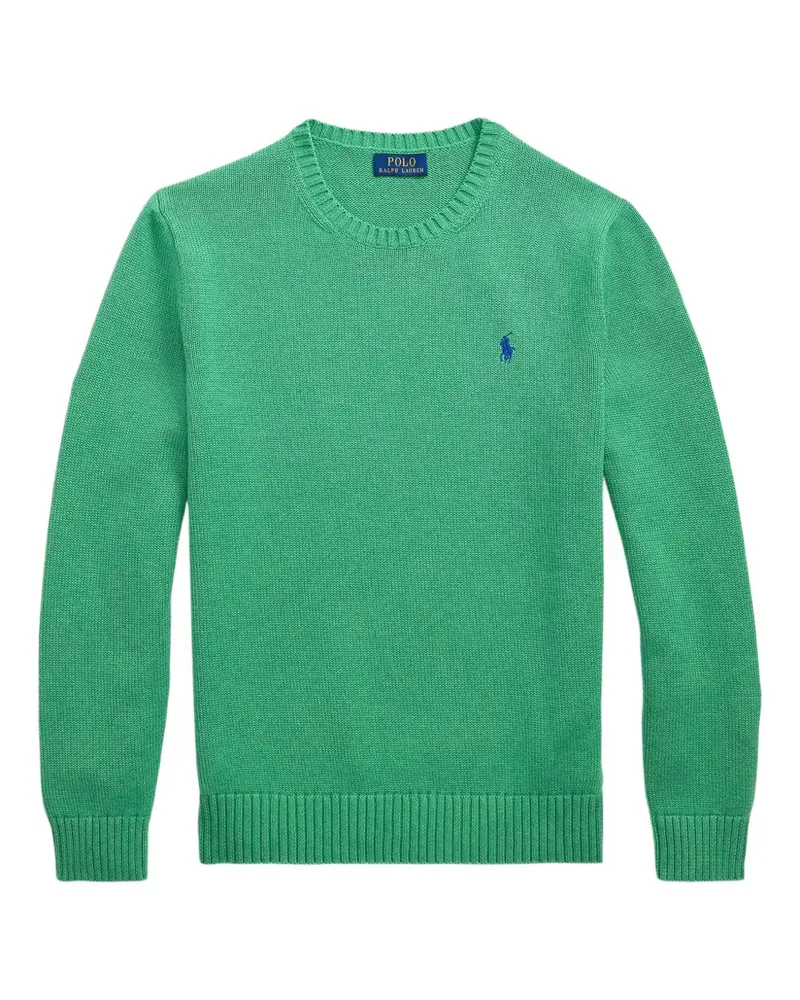 Ralph Lauren Pullover mit Polo Pony - Grün Grün