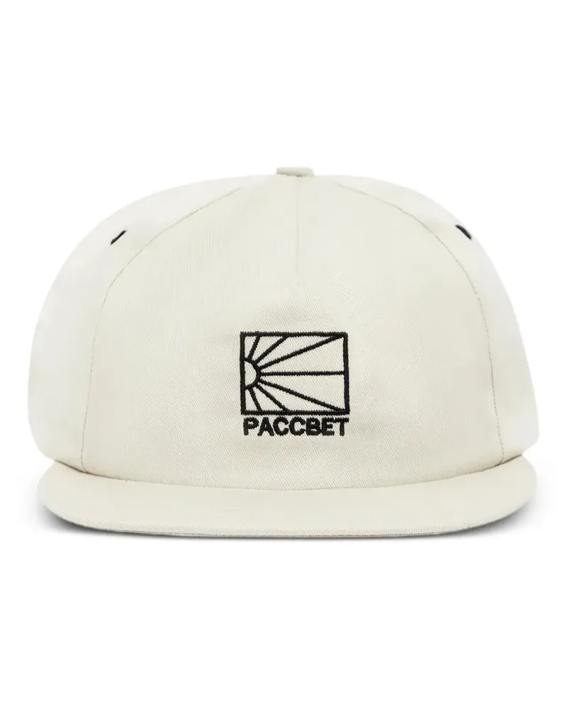 PACCBET RASSVET Baseballkappe mit Logo-Stickerei - Nude Nude