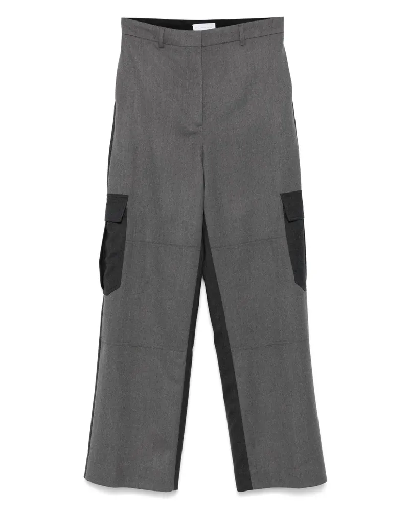 Stella McCartney Hose mit geradem Bein - Grau Grau