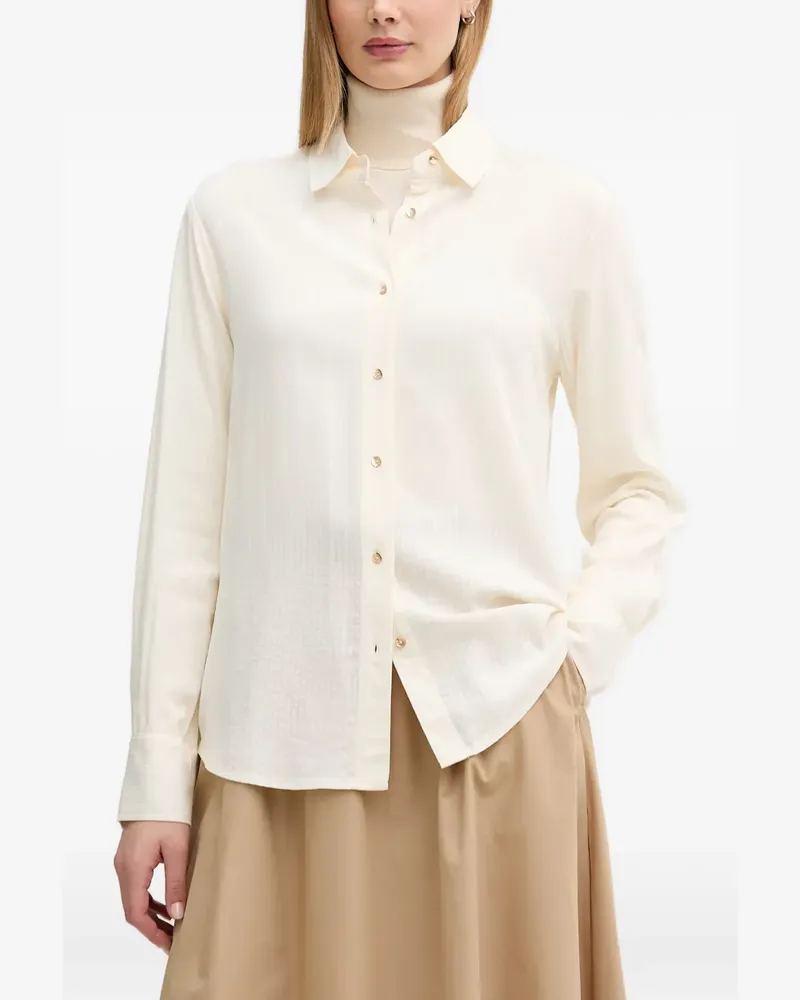 Benetton striped button-down shirt - Nude Nude