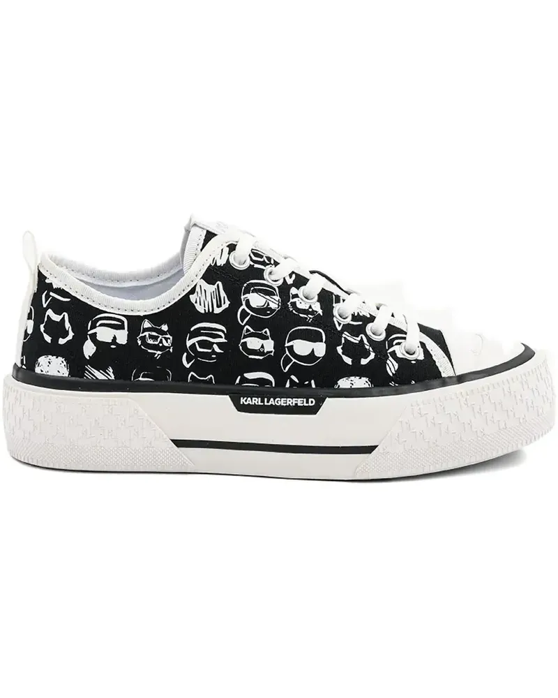 Karl Lagerfeld Kampus Max III Sneakers - Schwarz Schwarz
