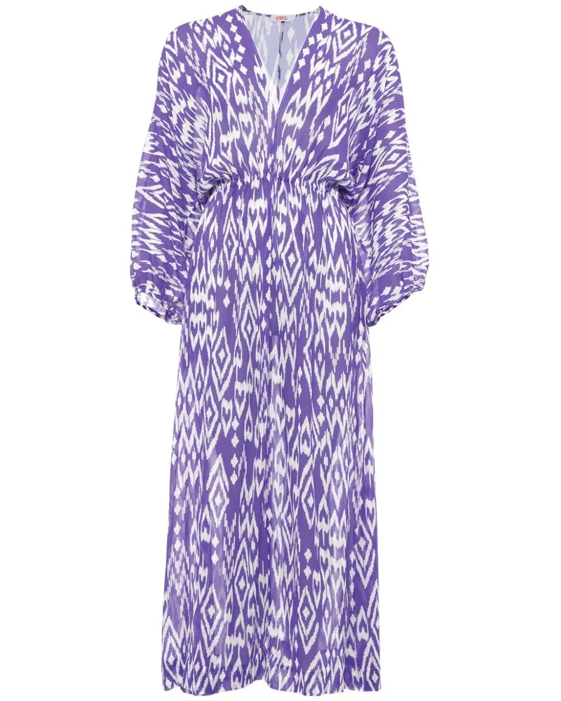 Eres Sky Strandkleid aus Seide - Violett Violett