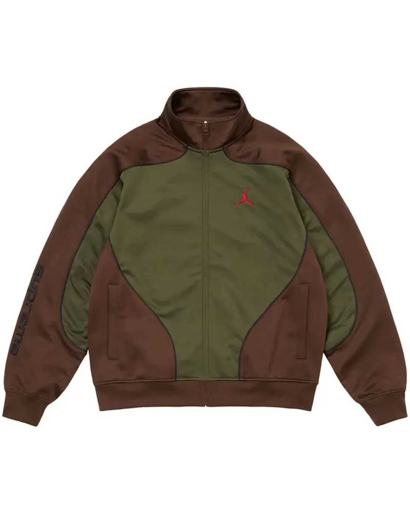 Supreme Being x Jordan Tricot Sportjacke - Grün Grün