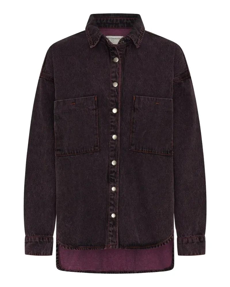 One Teaspoon Daria Jeansjacke - Rosa Rosa