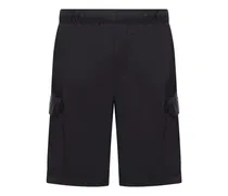 Badeanzug mit seitlicher Tasche - Schwarz