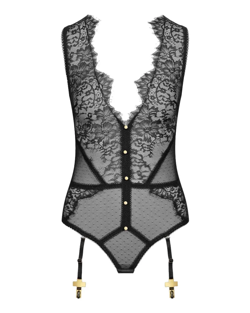 Maison Close Inspiration Divine' Body - Schwarz Schwarz