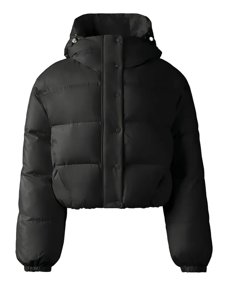 Perfect Moment Gefütterte Cropped-Jacke - Schwarz Schwarz