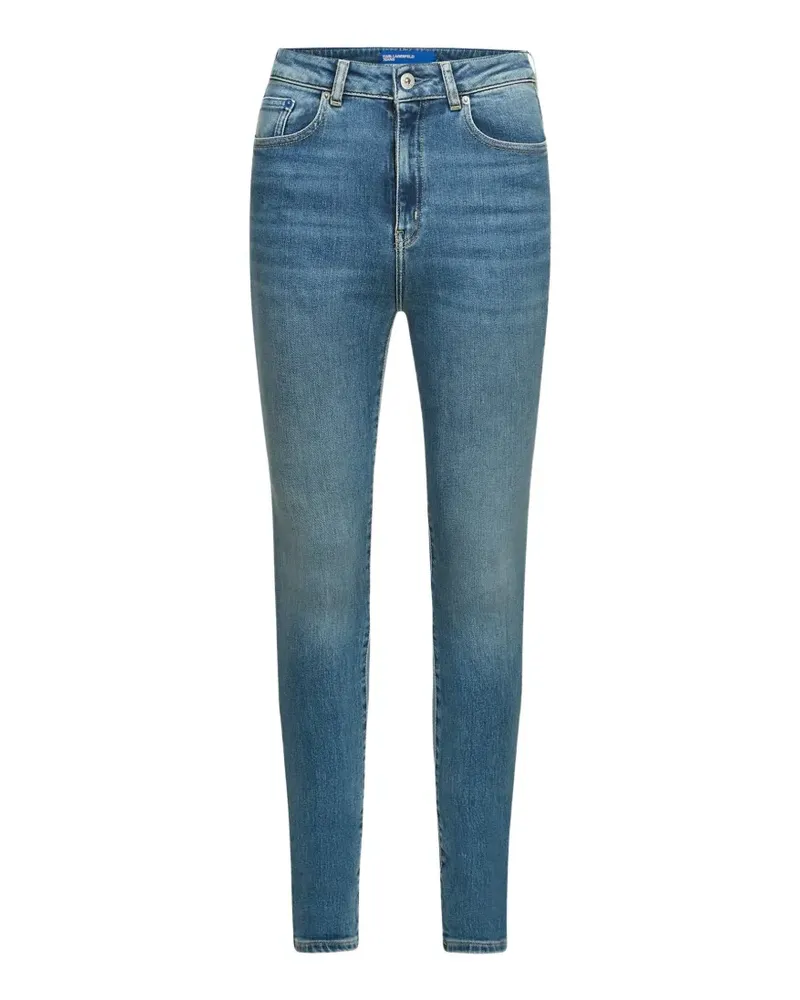 Karl Lagerfeld washed skinny jeans - Blau Blau